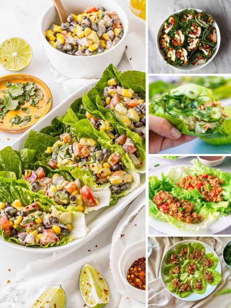 Healthy & Quick Lettuce Wraps: Chicken, Beef, Veggie & More